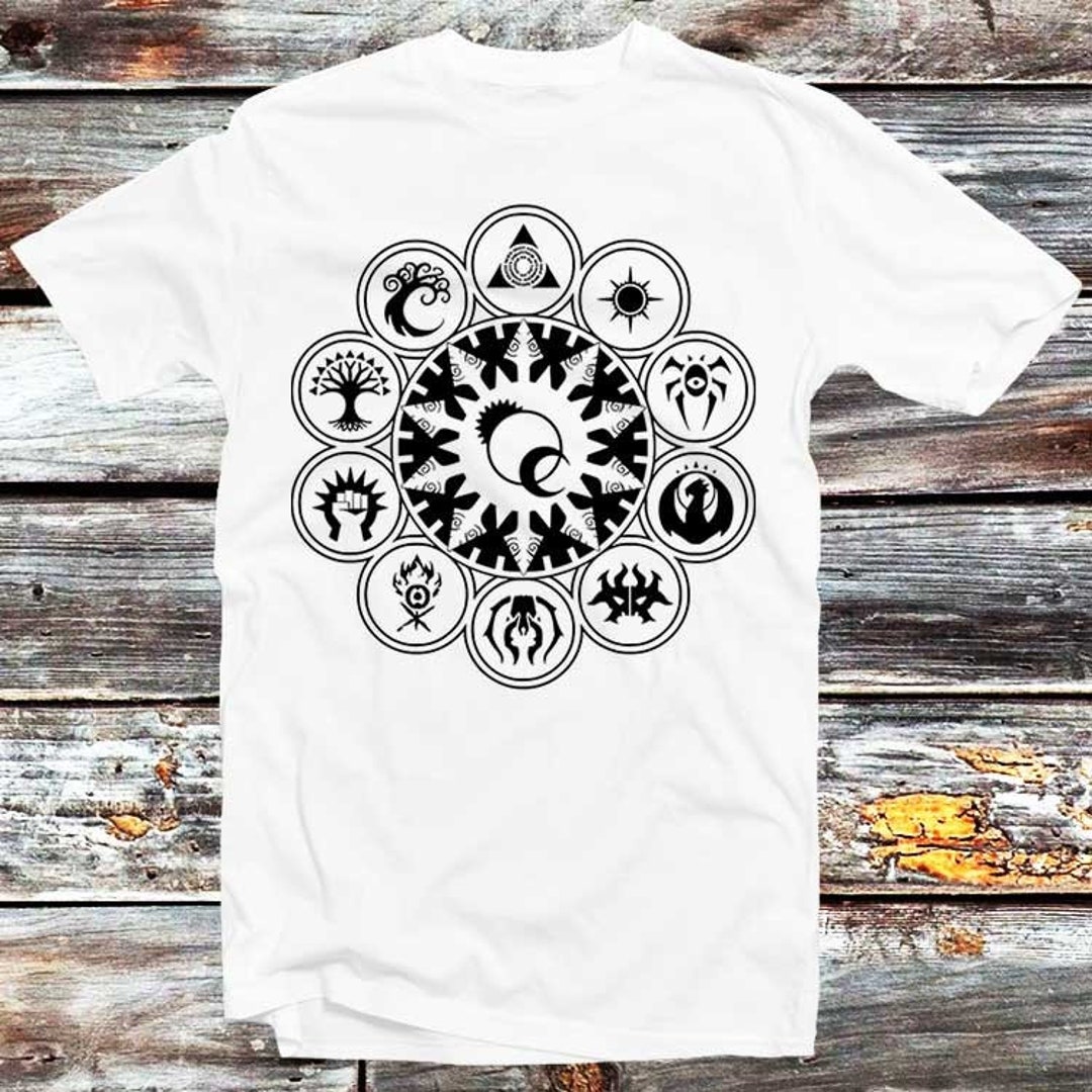 Magic of the Guilds Retro Card Game Unisex Tee - Vintage Nerdy Cool Anime Shirt