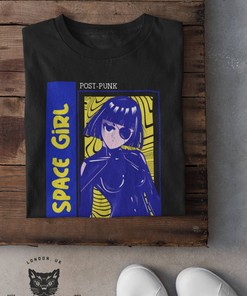 Manga Illustration Dragon Tee - Kawaii Japan Anime Manga Girl Shirt