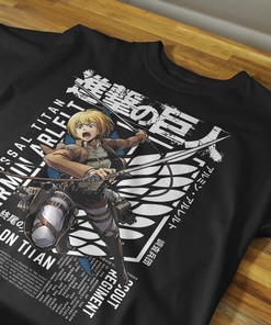 Manga Lovers Hoodie - Titan Anime Graphic Shirt - Vintage Sweatshirt
