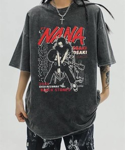 Manga Tee for Anime Lovers, Vintage Graphic Unisex Cotton Shirt, Aesthetic Japanese Fashion, Great Gift for Fans