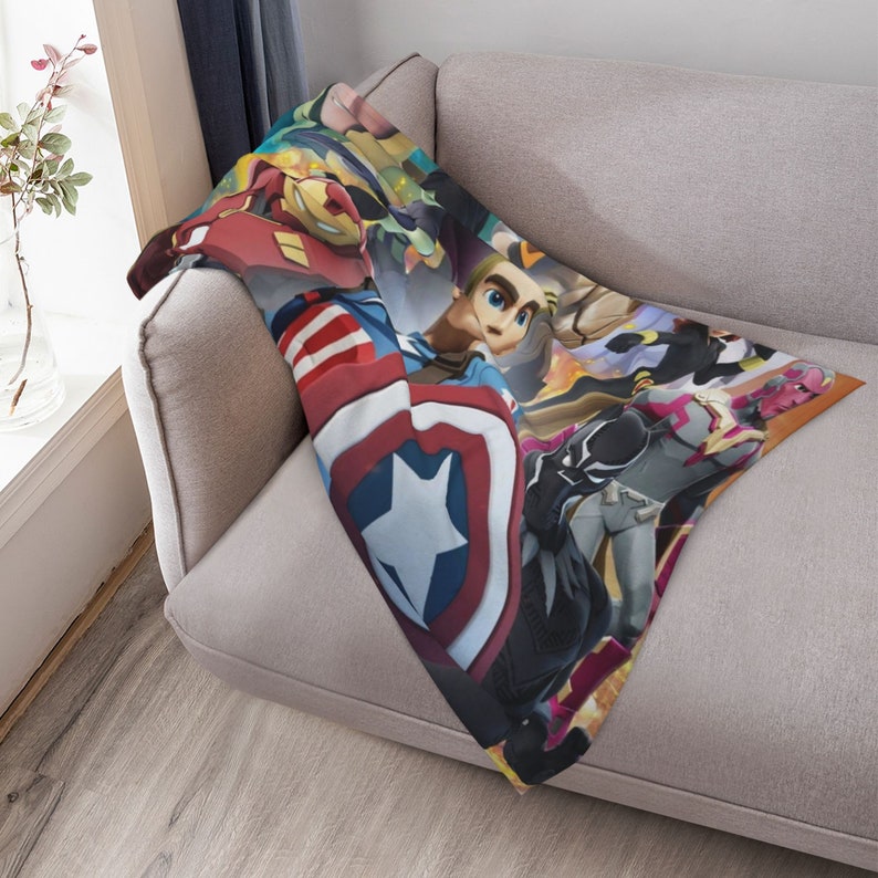 Marvel Personalized Quilt Blanket Set - Sofa Blanket, Great Gifts for Family, Home Decoration - Image 4