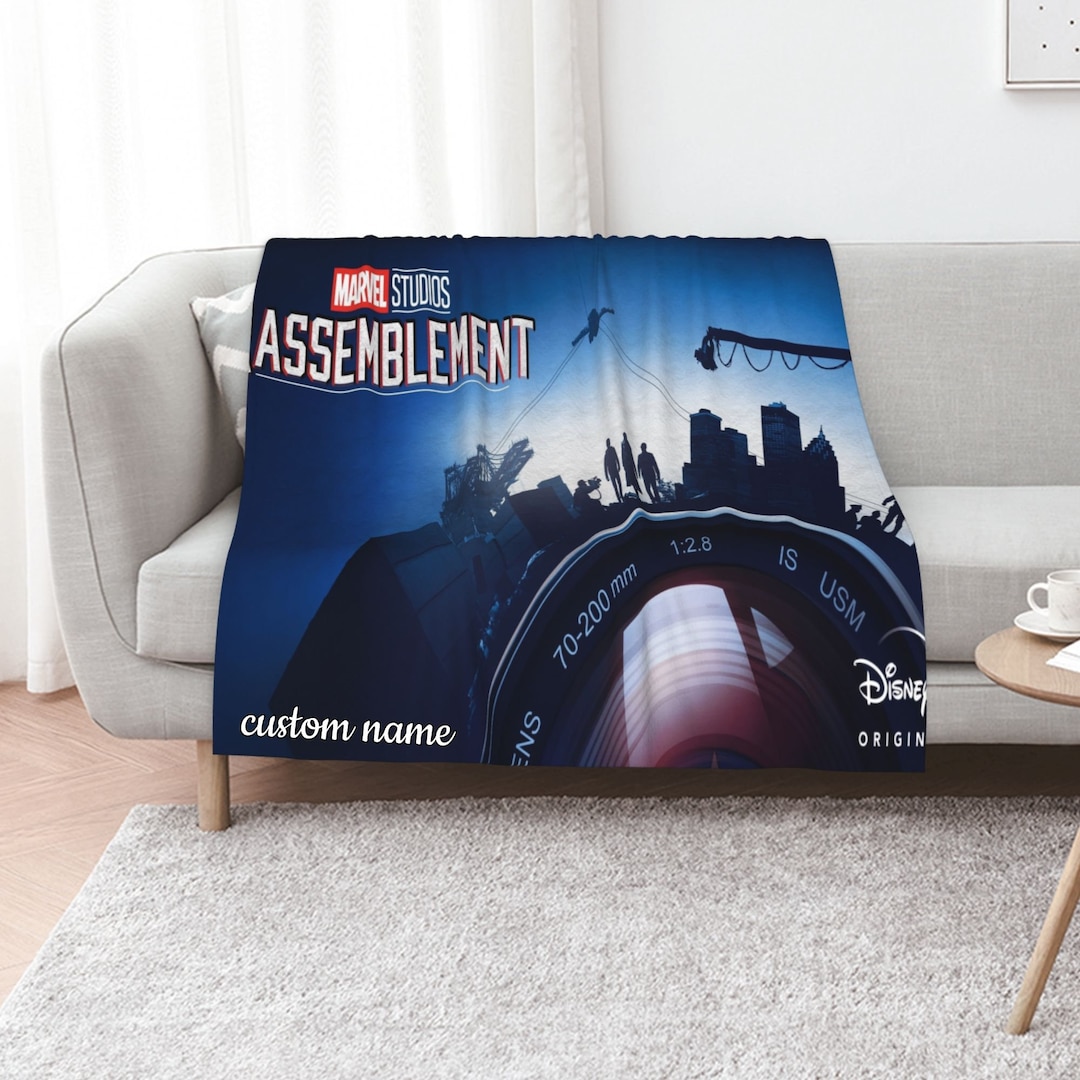 Marvel Studios Assembled Quilt Blanket Bedding Set: Perfect for Living Room and Home Decoration