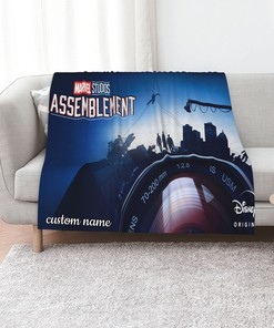 Marvel Studios Assembled Quilt Blanket Bedding Set: Perfect for Living Room and Home Decoration