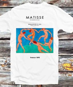 Matisse The Dance Life Essence Poster Graphic Tee - Artistic and Unique Gift for Manga Fans