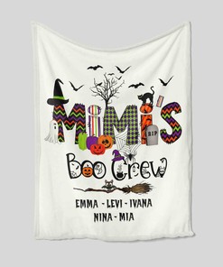 Mimi's Horror Blanket - Personalized Name Quilt Blanket - Great Gifts for Family