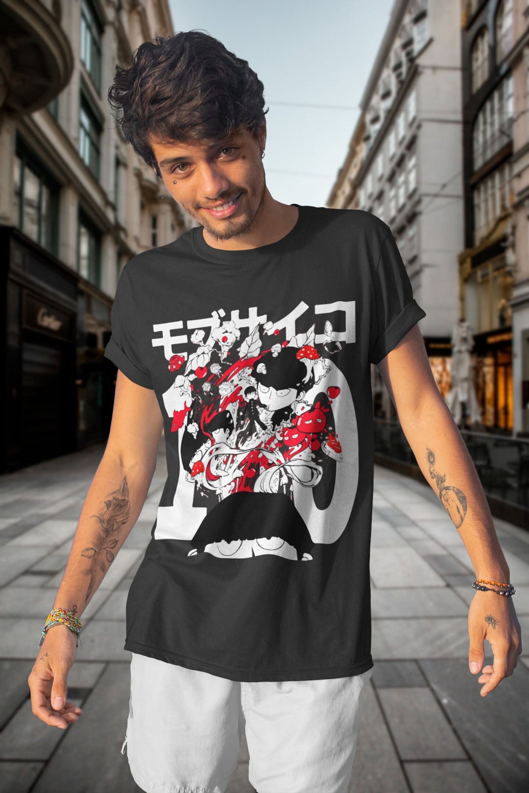 Mind Trip Mob Unisex T-Shirt - Anime Lovers Gift