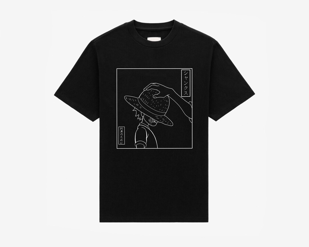 Minimalist Anime Graphic Tee - Unique Tee for Fans