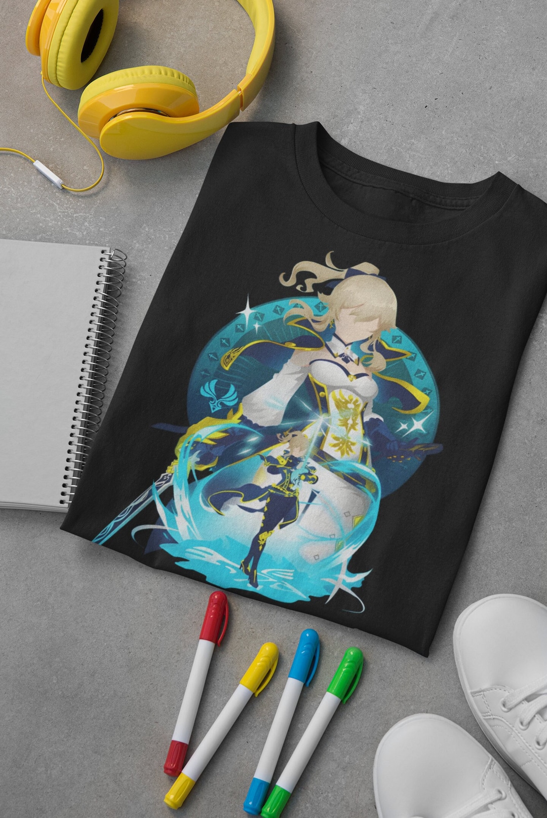 Minimalistic Style and Great Design Unisex Shirt for Anime and Manga Fans - Minimal Impact with Jean Design