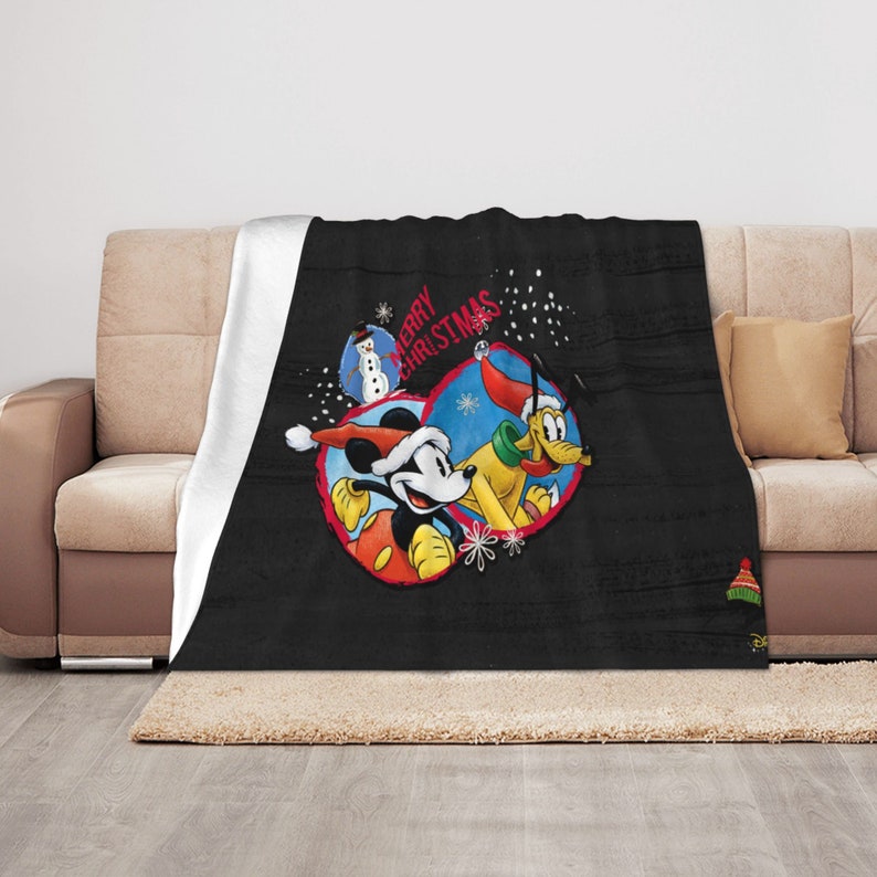 Minnie Mouse Custom Name Quilt Blanket Bedding Set - Great Gifts for Family and Home Decoration - Image 4
