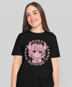 Miss Kobayashi Dragon Maid Kanna Tee, Anime Shirt for Fans of Fantasy Anime