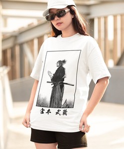 Miyamoto Musashi Anime Tee: Unisex Vagabond Manga Shirt - Gift for Manga Lovers