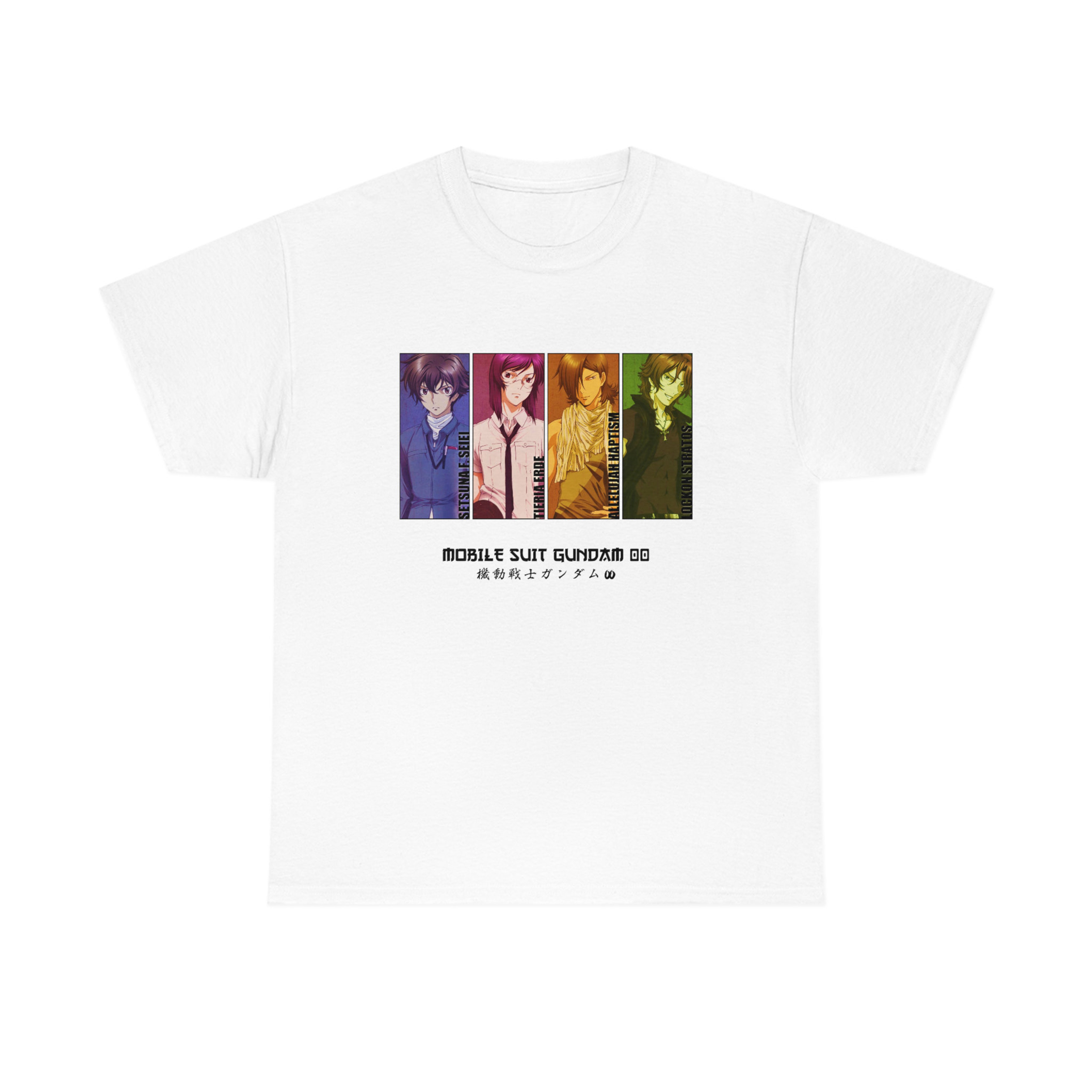 Mobile Suit Gundam Characters Anime Shirt for Fans of the Series - Image 4
