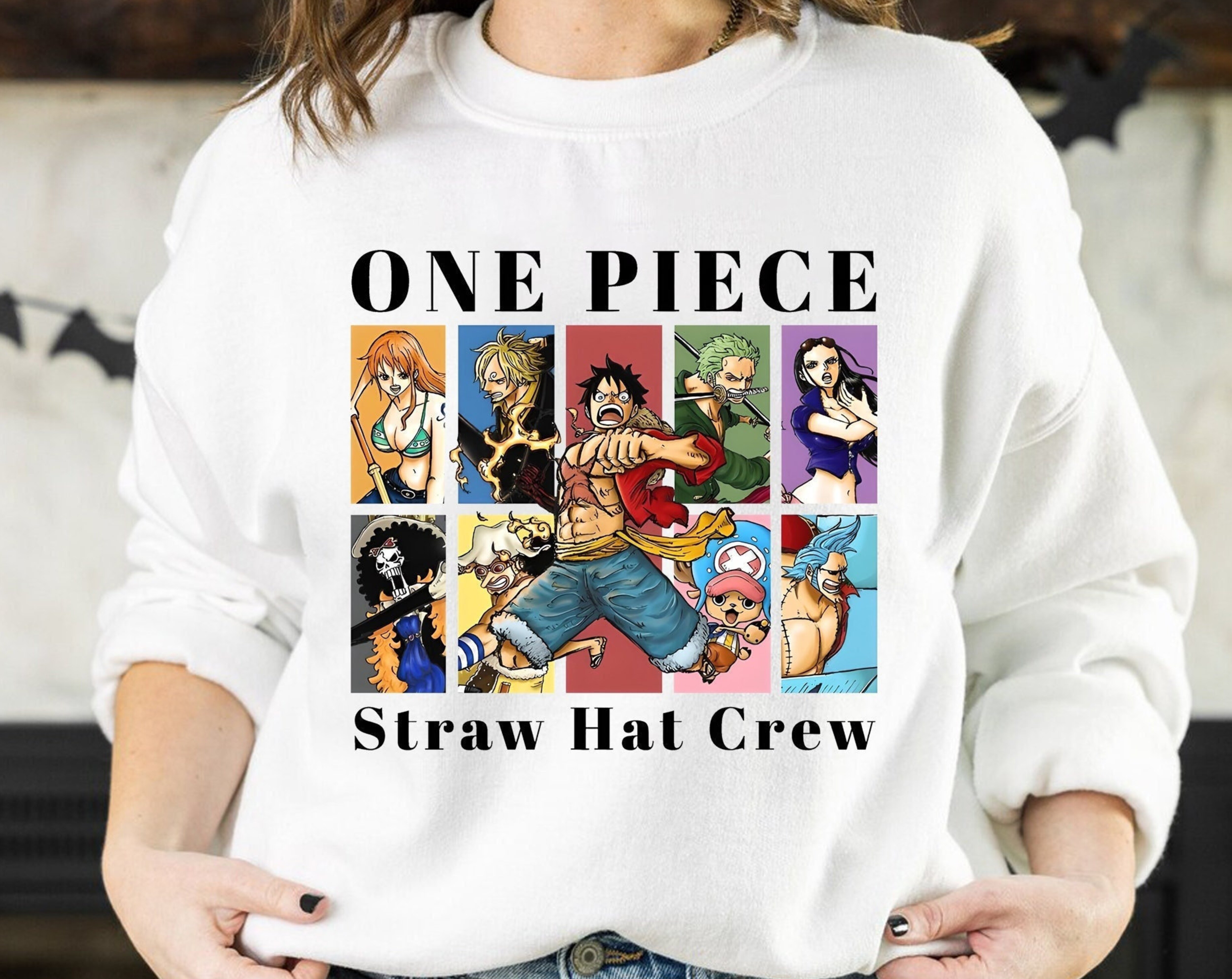Monkey D. Luffy and Roronoa Zoro Anime Gift Manga Shirt and Tee for Fans of One Piece - Image 2