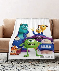 Monsters At Work Custom Name Quilt Bedding Set - Great Gifts for Family and Home Decoration