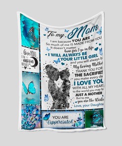 Mother Personalized Quilt Bedding Set Blanket for Mom - Great for Family and Home Decoration