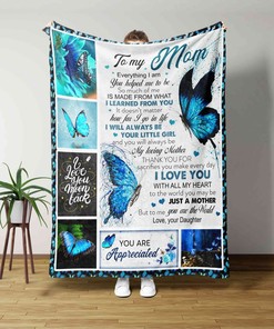 Mother Personalized Quilt Bedding Set Blanket for Mom - Ideal for Home Decoration
