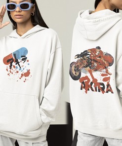 Motorcycle Anime Hoodie, Dark Sweatshirt, Vintage Kaneda Hoodie for Fans, Gifts For Anime Lovers
