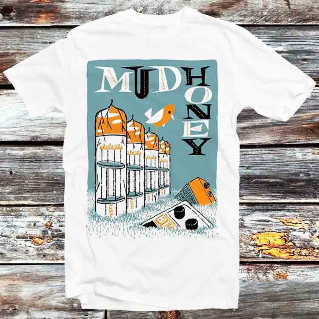 Mudhoney Live Concert Vinyl Promo Unisex Anime T-Shirt - Music Enthusiast and Vinyl Collector Gift