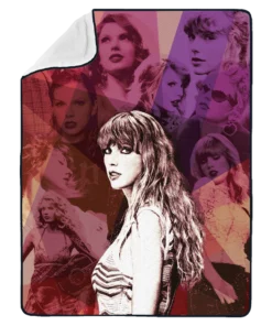 Taylor Swift The Eras Tour Quilt Blanket