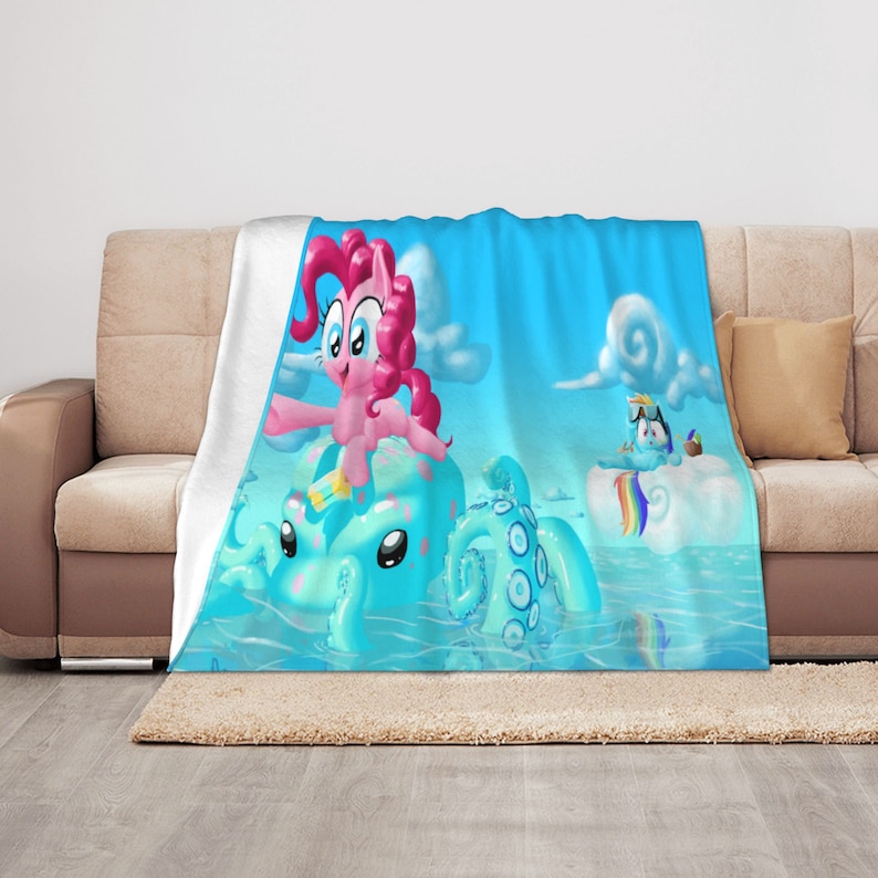 My Little Pony Custom Name Quilt Bedding Set - Perfect for Home Decoration, Family Gifts, Sofa Blanket - Image 3