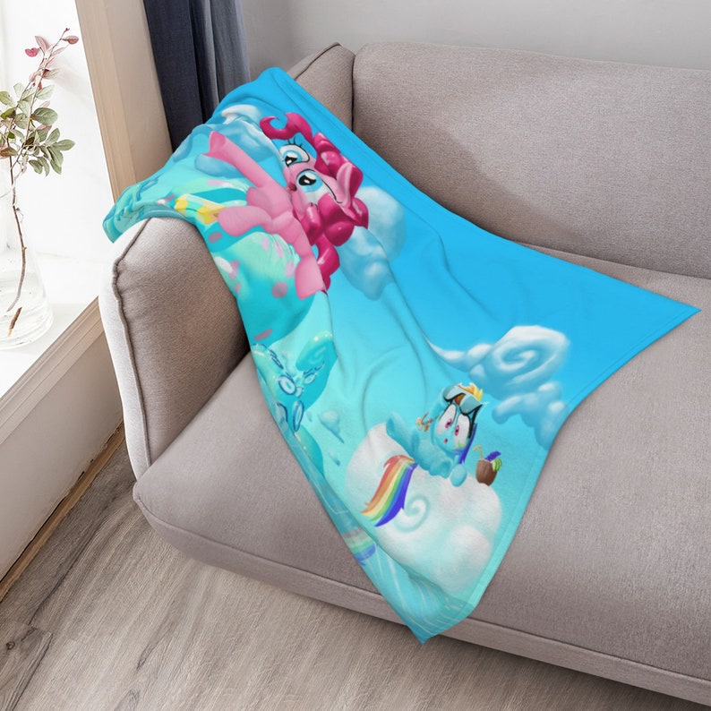 My Little Pony Custom Name Quilt Bedding Set - Perfect for Home Decoration, Family Gifts, Sofa Blanket - Image 4