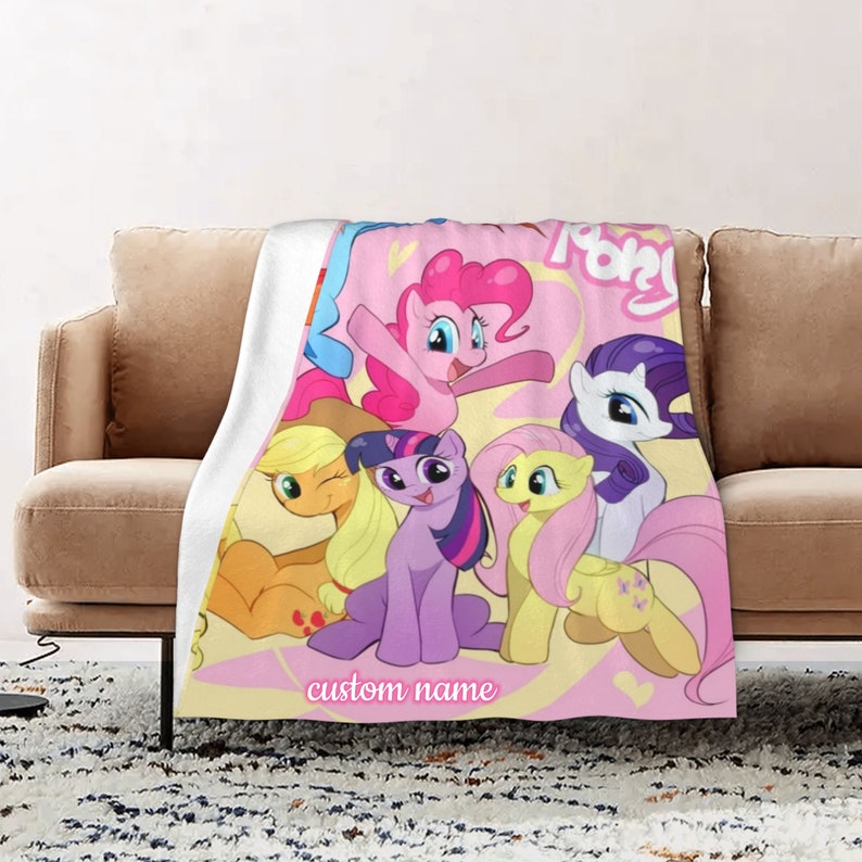 My Little Pony Personalized Quilt Bedding Set Blanket- Ideal for Home Decor and Bedroom - Image 2