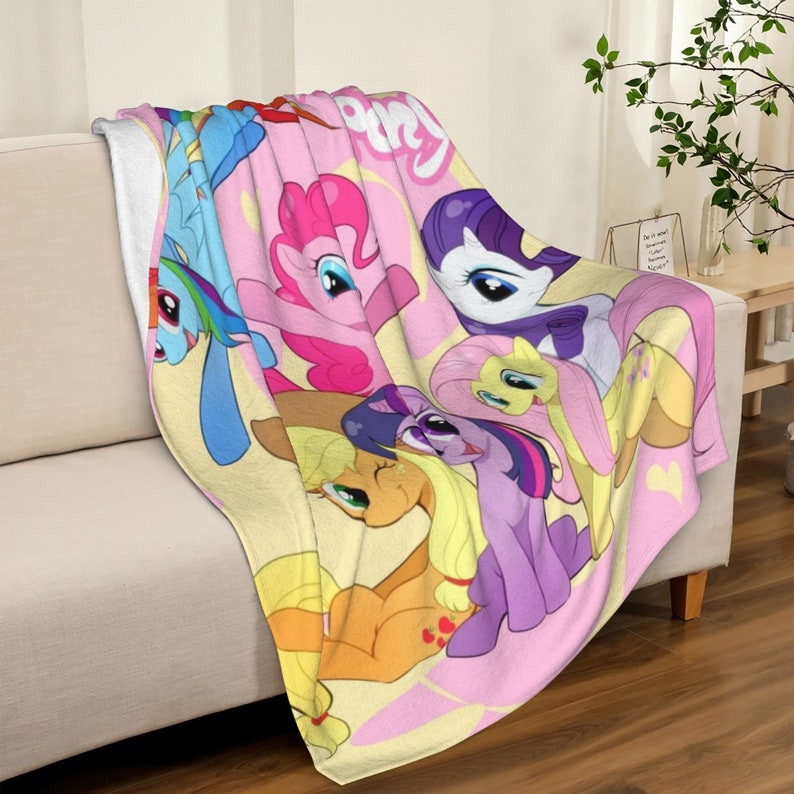 My Little Pony Personalized Quilt Bedding Set Blanket- Ideal for Home Decor and Bedroom - Image 3