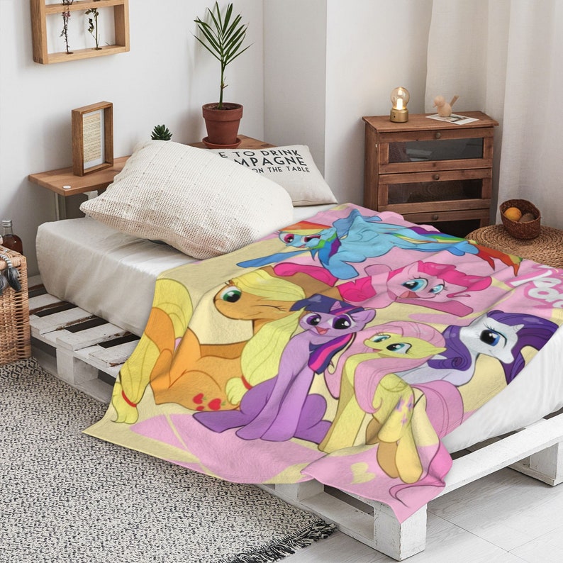 My Little Pony Personalized Quilt Bedding Set Blanket- Ideal for Home Decor and Bedroom - Image 4