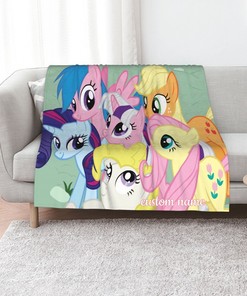 My Little Pony Quilt Blanket Bedding Set: Ideal for Picnic and Living Room Decoration