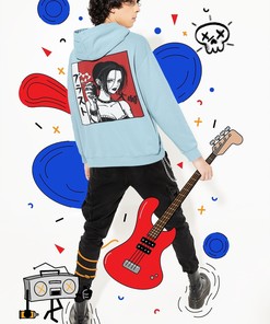 Nana Osaki Anime Black Stones Hoodie - Unisex Blast-Inspired Apparel Ideal for Fans