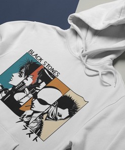 Nana Osaki Quote Black Stones Hoodie - Unisex Blast Hoodie with Stylish Design for Fans