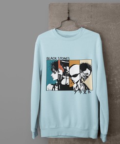 Nana Osaki Trapnest Band Sweatshirt - Unisex Nana Anime Black Stones Hoodie