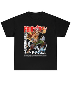 Natsu's Anime Tee with Amazing Design from Fairy Tail - The Best Fan Gift