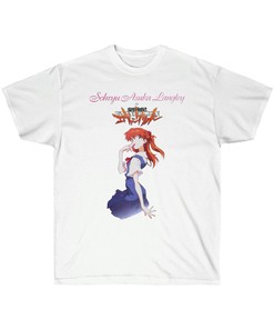 Neon Genesis Evangelion Shirt - Asuka Langley Graphic Tee for Anime Fans and Gift Ideas