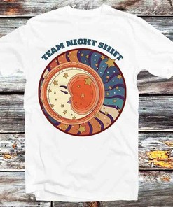 Night Shift Team Vintage Style T-Shirt for Anime Lovers
