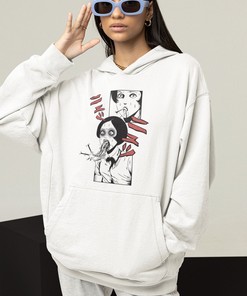 Nightmare Horror Manga Hoodie, Gothic Sweatshirt, Witch Hoodie for Fans, Gifts For Anime Lovers