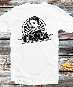 Nikola Tesla Inventor Tee - Cool Gift for Science Lovers and Fans of History