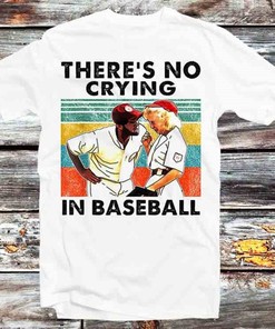 No Crying in Baseball Hoodie - Vintage Anime Sweatshirt for Sports Fans, Great Gift