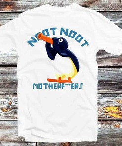 Noot Noot Meme Pingu Funny T-Shirt - Humorous Present for Fans of Anime and Memes