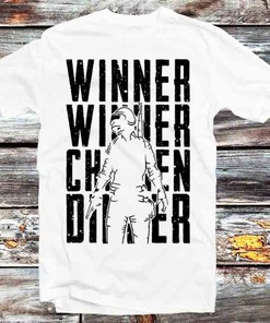Online Gamer Winner Winner Chicken Dinner T-Shirt - Anime Gift for Gamers