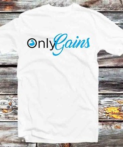 Only Gains GYM No Pain No Gain T-Shirt - Great Fitness Enthusiasts Gift: Gifts For Fans Included