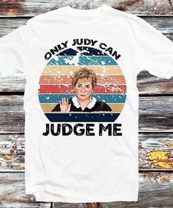 Only Judy Can Judge Me Men's Hoodie - Vintage Retro Cool Gift