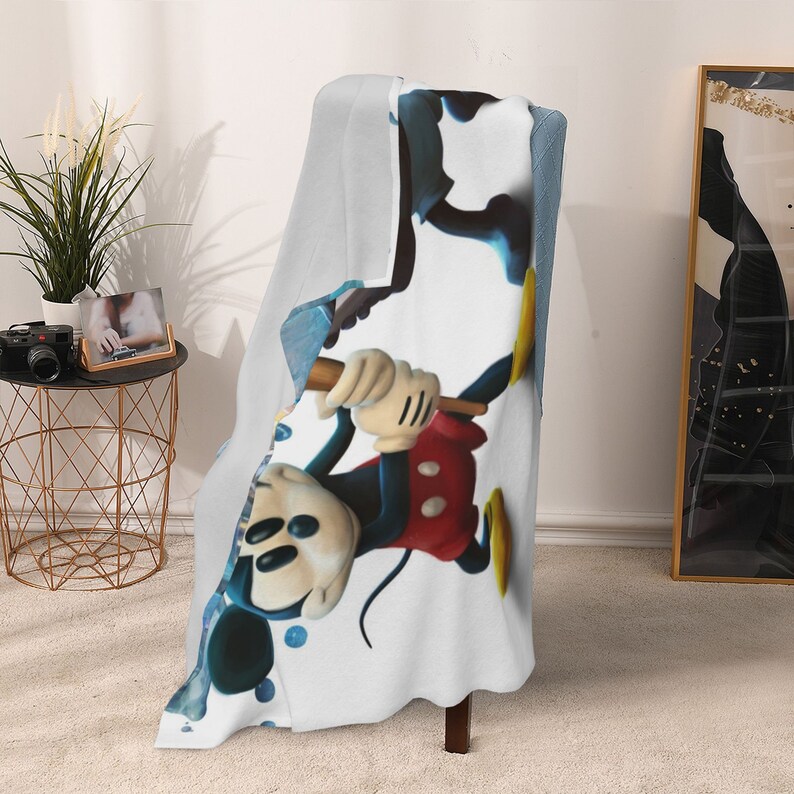 Oswald The Lucky Rabbit Personalized Quilt Blanket Bedding Set - Ideal for Picnic and Home Decoration - Image 3