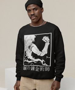 Otaku Apparel: Cute Anime Graphic Sweatshirt for Manga Lovers - Ropa, Clothing Merch Gift