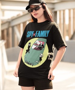 Otaku Apparel: Family Manga Tee, Anime Graphic T-Shirt, Spy Anime Shirt