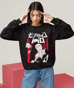 Otaku Clothing Merch Gift: Cute Anime Graphic Sweatshirt - Manga Lover Tee