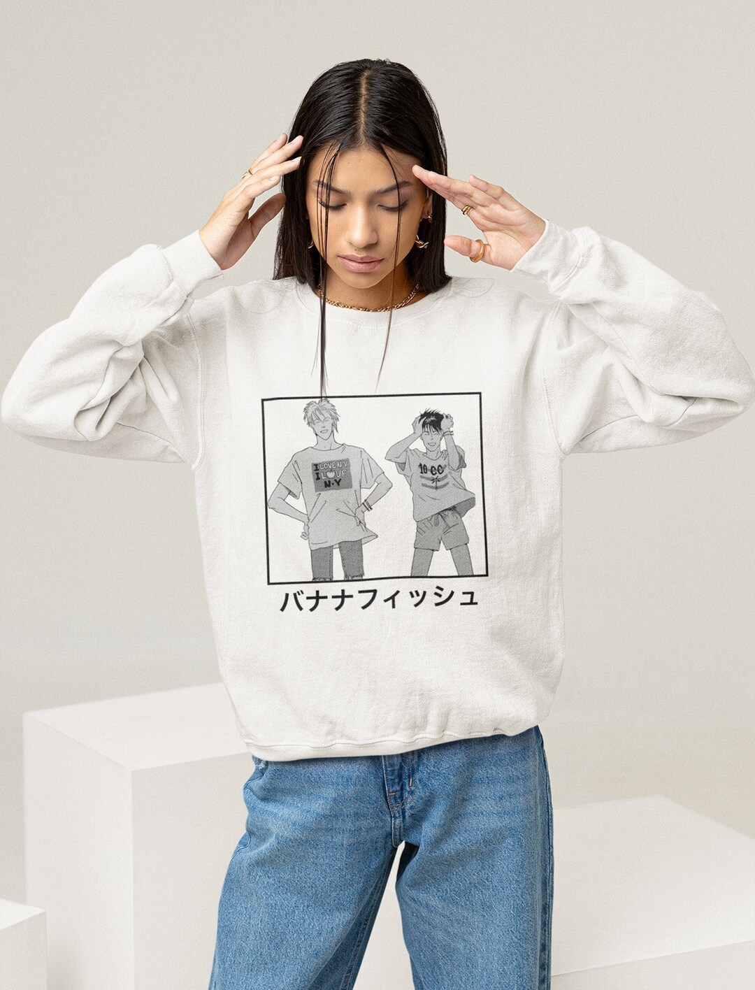 Otaku Ropa Clothing Merch Gift Cute Graphic Tee - Manga Lover Unisex Sweater, Anime Gift