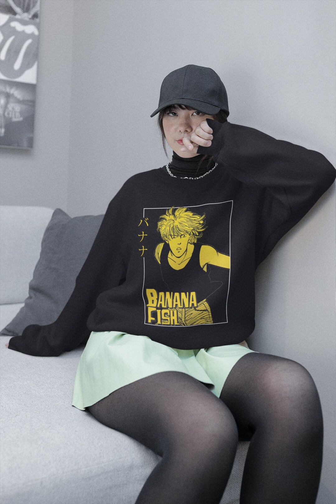 Otaku Ropa Clothing Merch - Graphic Tee, Trendy Sweatshirt for Manga Fans