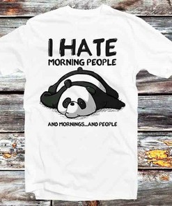 Panda Bear T-Shirt - Embrace Your Lazy Side with This Cute Tee for Fans and Anime Lovers
