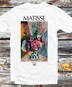 Peonies Art by Henri Matisse Tee - Perfect Gift for Art and Culture Fans